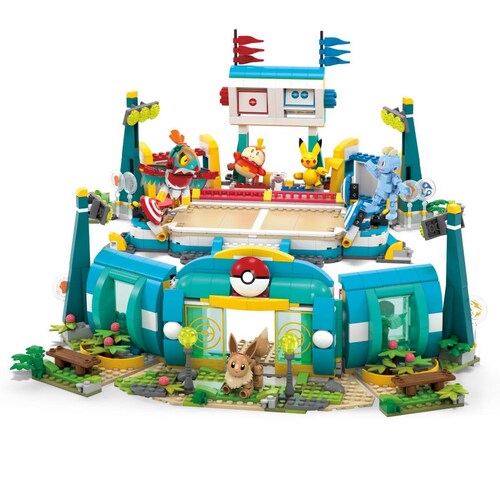 Estadio de Entrenamiento Pokémon  Juguete Armable  Mega Mattel