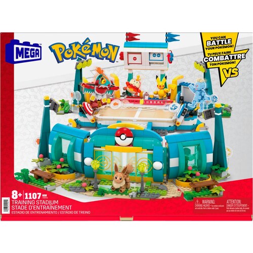 Estadio de Entrenamiento Pokémon  Juguete Armable  Mega Mattel