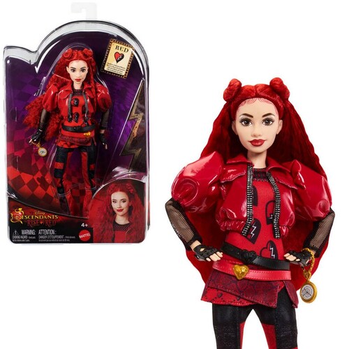 Disney Descendientes : Red, Hija de la Reina de Corazones Mattel
