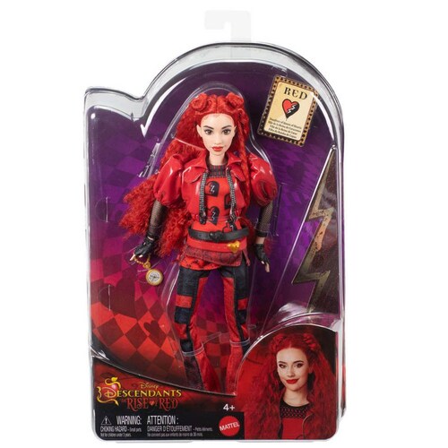 Disney Descendientes : Red, Hija de la Reina de Corazones Mattel