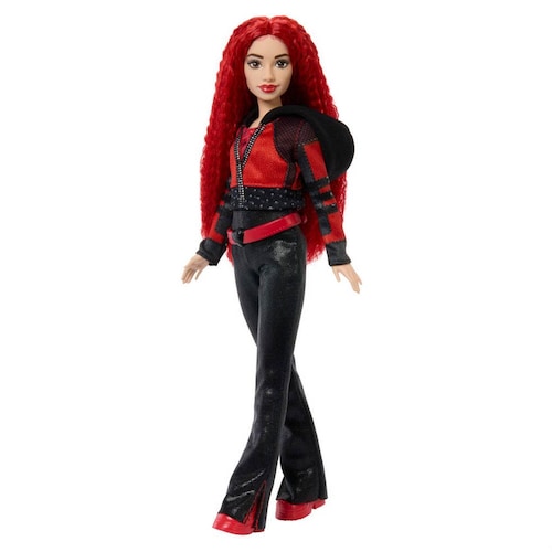 Disney Descendientes el Ascenso de Red Muñeca Red Musical  Mattel