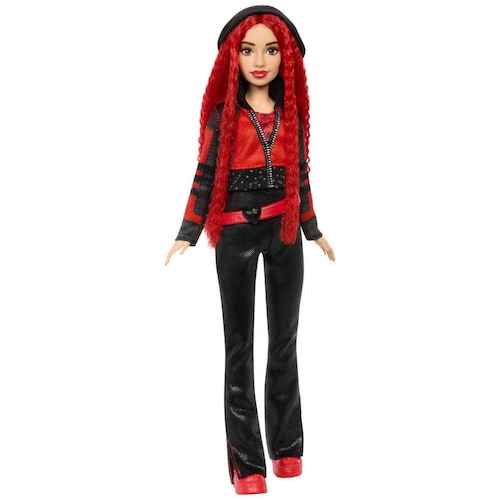 Disney Descendientes el Ascenso de Red Muñeca Red Musical  Mattel