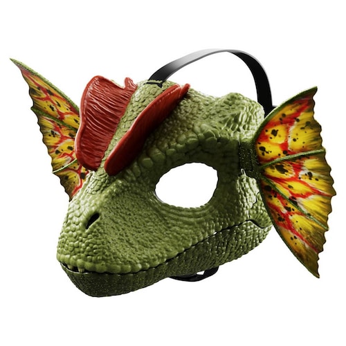 Jurassic World Juguete Máscara de Dilophosaurus Lanzaveneno Mattel