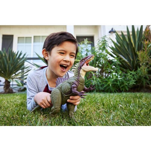 Jurassic World Dinosaurio Rugido de Batalla Becklespinax Mattel