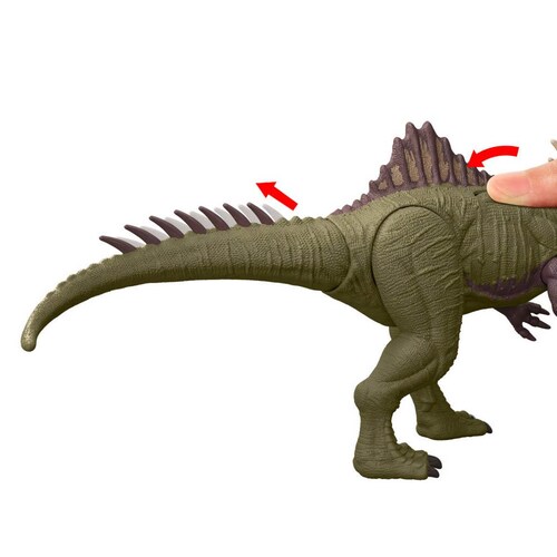 Jurassic World Dinosaurio Rugido de Batalla Becklespinax Mattel