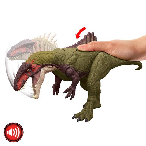 Jurassic World Dinosaurio Rugido de Batalla Becklespinax Mattel
