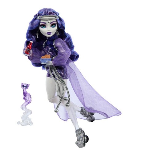 Muñeca Spectra  Monster High  Mascota Y Accesorios Mattel