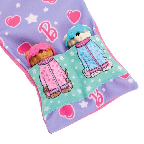 Barbie Set de Juego Fiesta de Pijamas con Perritos Mattel