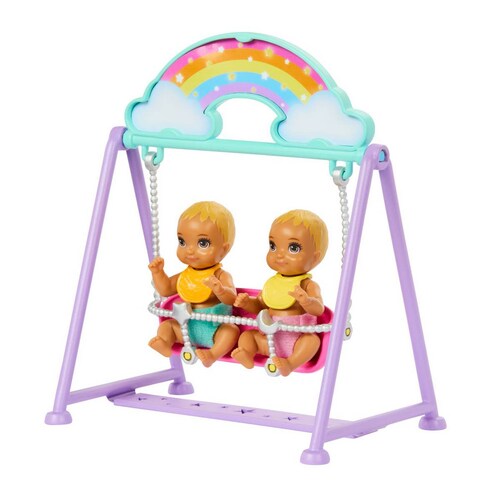 Barbie Set de Juego Skipper Cuidado de Gemelos Mattel