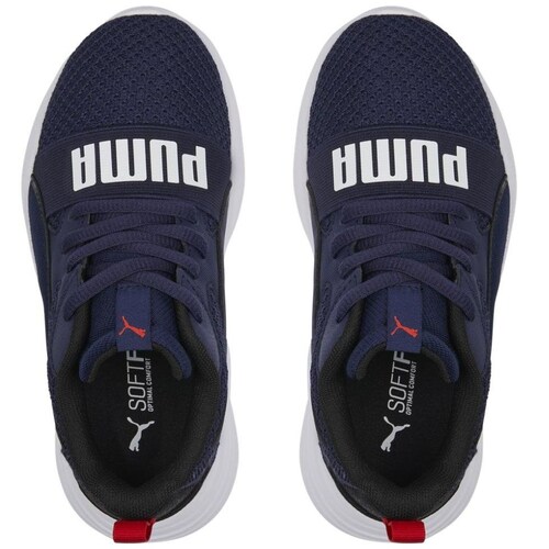 Tenis Wired Run Pure 17-21 Azul Puma