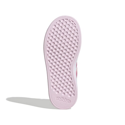 Tenis con Velcro Grand Court 17-23 Blanco Adidas