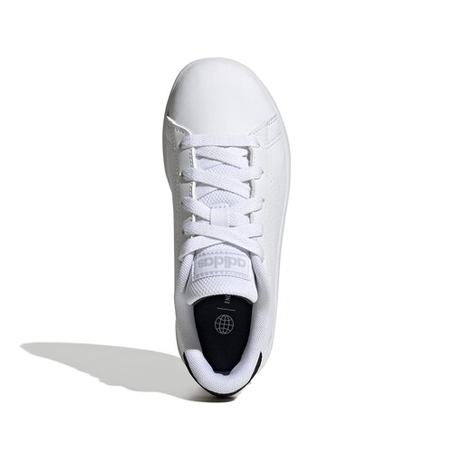 Tenis con Agujeta Advantage 17-26 Blanco Adidas