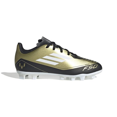 Tenis Soccer F50 Club 17-25 Dorado Adidas