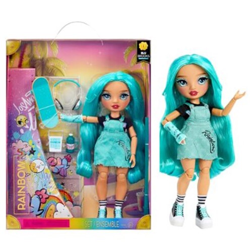Rainbow High New Friends Fashion Doll Blu Brooks Mga