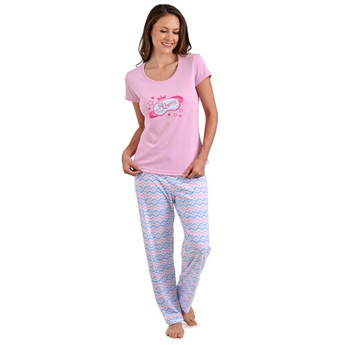 Pijama de Manga Corta Y Pantalón para Mujer Intime Lingerie