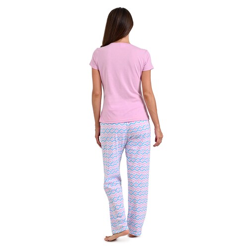 Pijama de Manga Corta Y Pantalón para Mujer Intime Lingerie