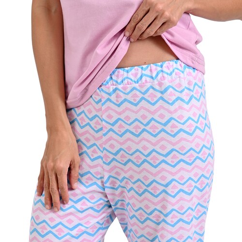 Pijama de Manga Corta Y Pantalón para Mujer Intime Lingerie