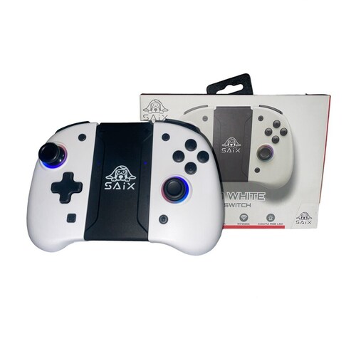 Control Inalámbrico Saix Joycon Toto con Sticks Magnéticos Antidrift para Nintendo Switch