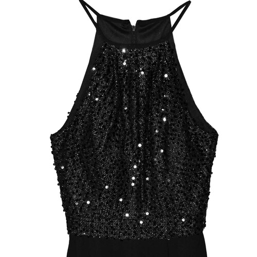 Vestido Largo de Fiesta con Aplicaciones para Mujer Philosophy Jr Nights