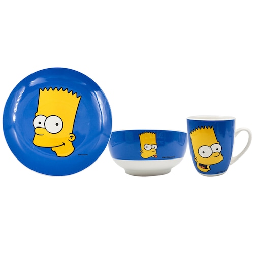 Vajilla Simpson 12 Piezas