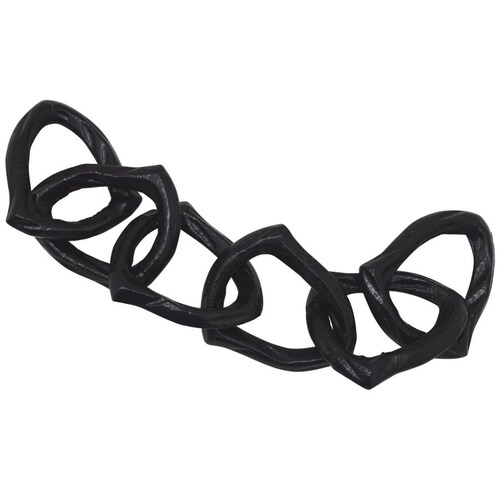 Eslabones Cadena Metal Negro Sagebrook