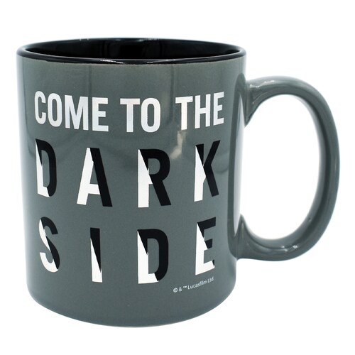 Tarro Metalizado de Ceramica Darth Vader 560Ml