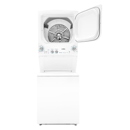Centro de Lavado Mabe 24Kg Gas Mcl2440Psbb Blanco