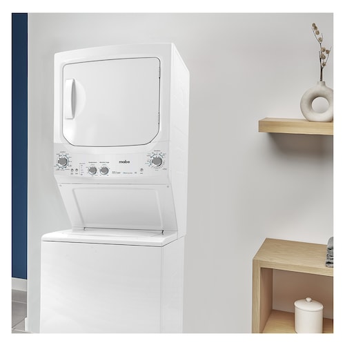 Centro de Lavado Mabe 24Kg Gas Mcl2440Psbb Blanco