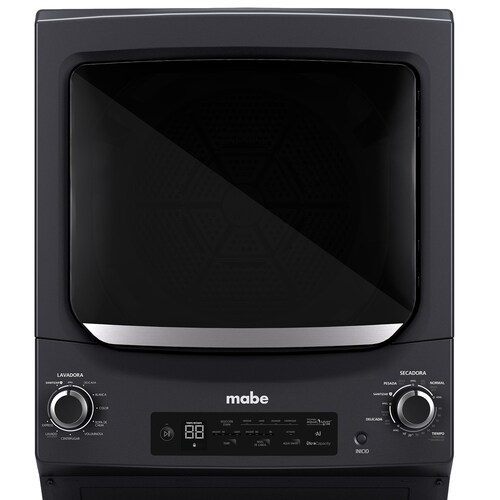 Centro Lavado Premium 24Kg Mabe a Gas Mcl2440Ppdg Negro