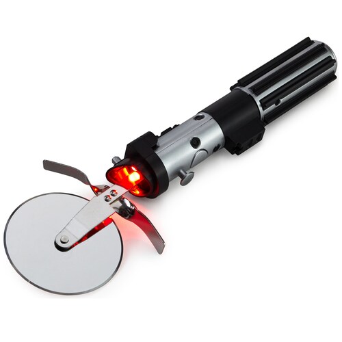 Cortador de Pizza Star Wars Ligthsaber con Sonido Hallmark