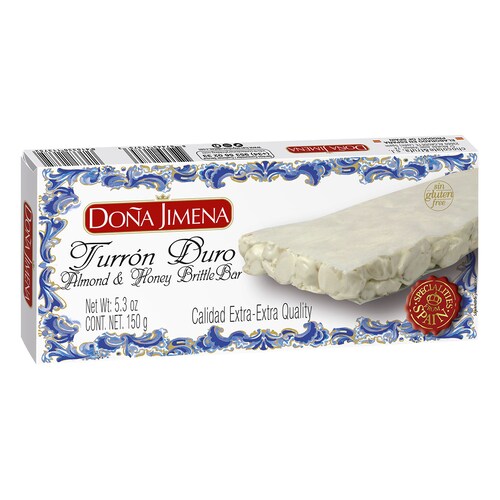 Turrón Duro Extra Almond & Honey  Sanborns