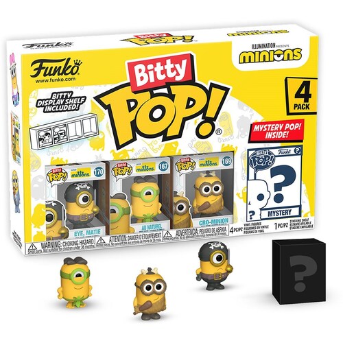 Funko Bitty Pop: Minions - Eye Matie 4 Pack