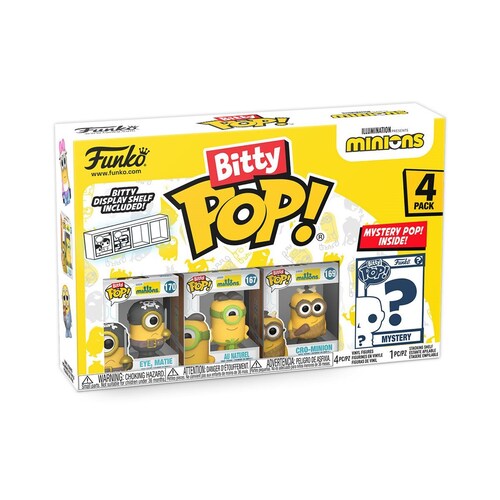 Funko Bitty Pop: Minions - Eye Matie 4 Pack
