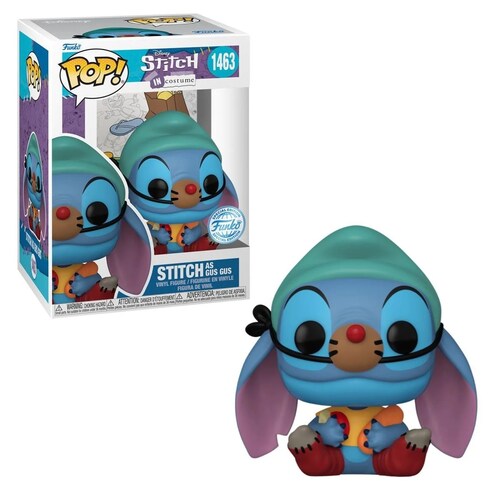 Funko  Pop Disney Stitch Como Gus Gus Exclusivo