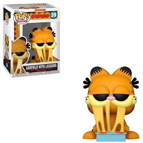 Funko Pop Comics: Garfield - Garfield con Lasaña