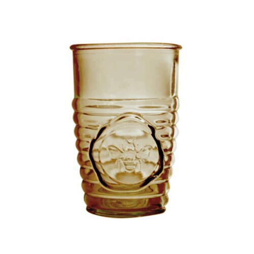Vaso Abeja de Vidrio  San Miguel