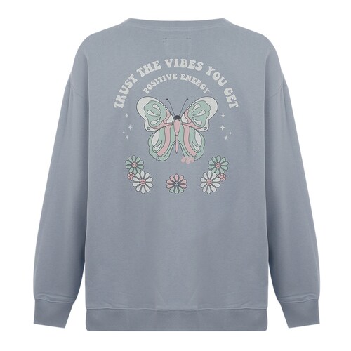 Sudadera con Estampado para Mujer Juniors Jeanious
