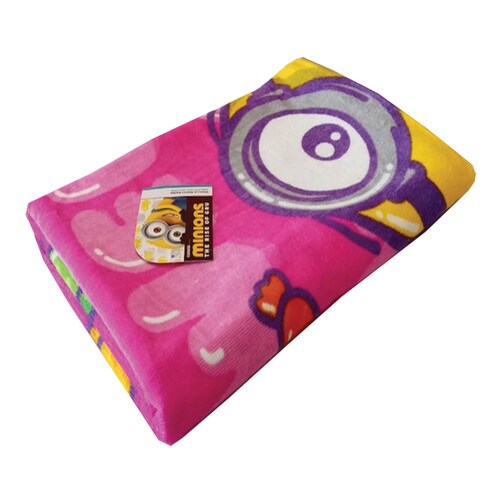 Toalla Mbaño Princesas Minions Niña 1.40X.70 Universal