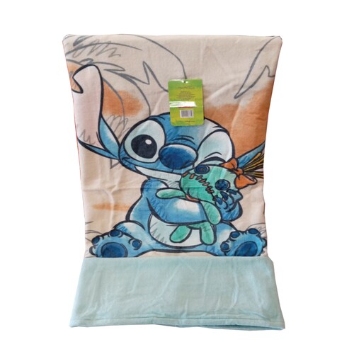 Toalla Medio Baño Princesas Stitch Ohana 1.40X.70 Disney