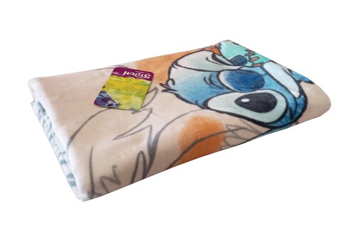 Toalla Medio Baño Princesas Stitch Ohana 1.40X.70 Disney