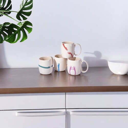 Taza Manos Porcelana 561 Ml Home & Details
