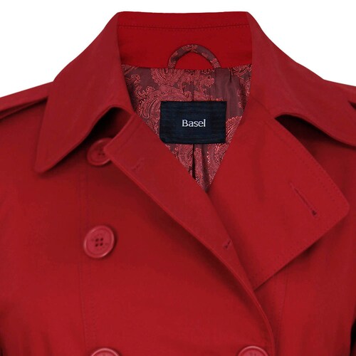Gabardina Corte Clásico para Mujer Basel