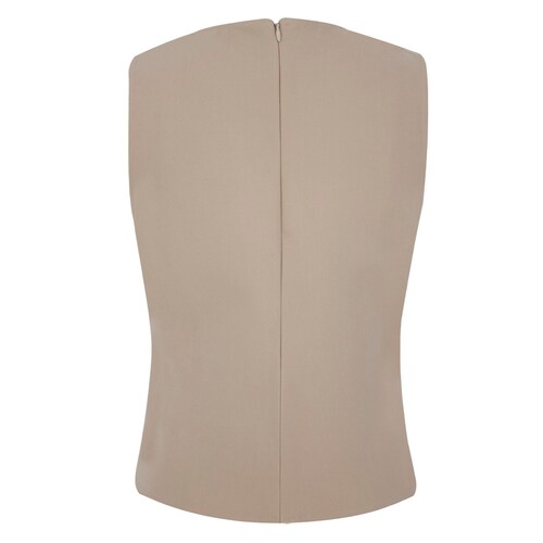 Blusa Cuello Redondo con Botones Basel