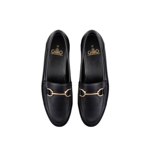 Mocasín Liso con Herraje para Mujer Gillio