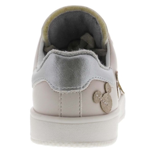 Tenis con Agujeta 17-21 Beige para Niña Minnie Mouse