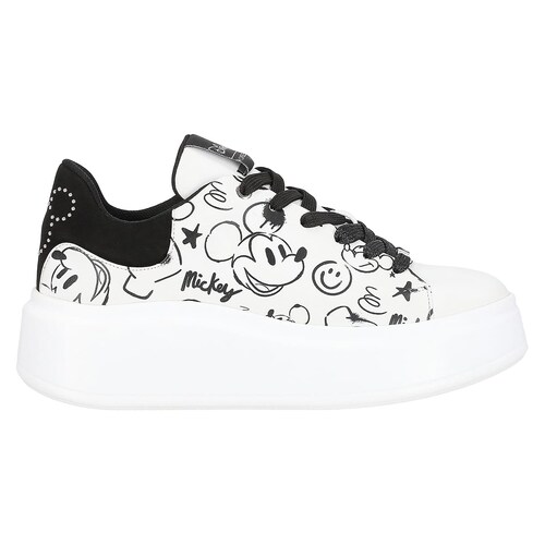 Tenis Estampado Mickey Mouse para Mujer W Capsule