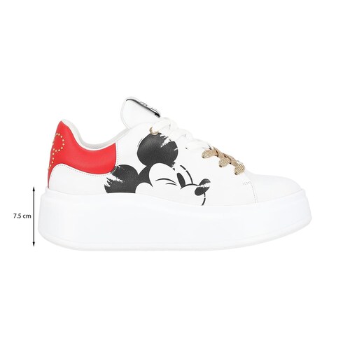 Tenis Estampado Mickey Mouse para Mujer W Capsule
