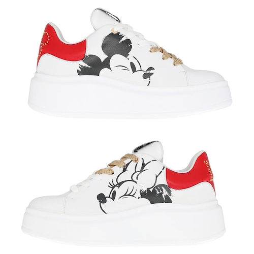 Tenis Estampado Mickey Mouse para Mujer W Capsule