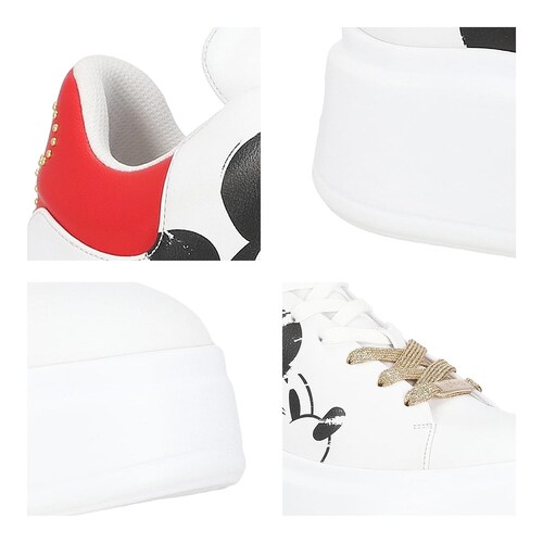 Tenis Estampado Mickey Mouse para Mujer W Capsule