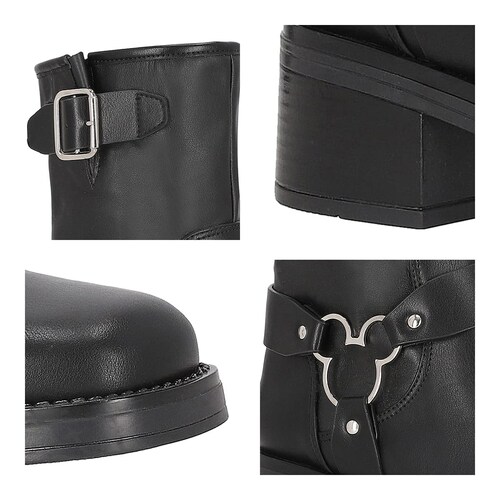 Bota con Detalle Silueta Mickey Mouse para Mujer W Capsule